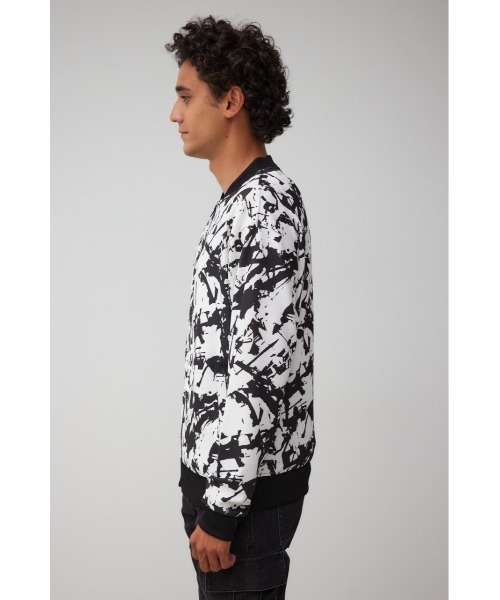 AZUL by moussy(アズールバイマウジー)の「膨レジャガードジェネラルシャウター(MA-1・メンズ・ブラック/グレー系その他/ホワイト系その他/ブラック系その他・FREE)」の9枚目の写真