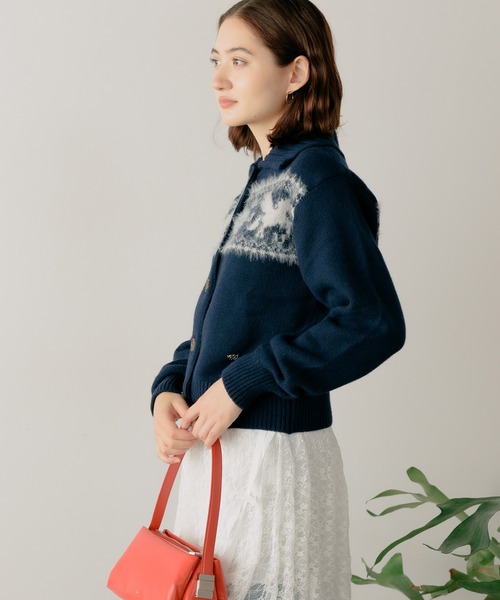 Kijun/キジュン Nordic Knit Cardigan カーディガン