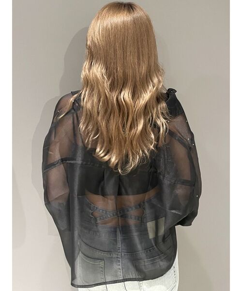 GYDA（ジェイダ）の「シアーラインストーンショートシャツ（シャツ/ブラウス・レディース・オフホワイト/グレー/ブラック・FREE）」の9枚目の写真