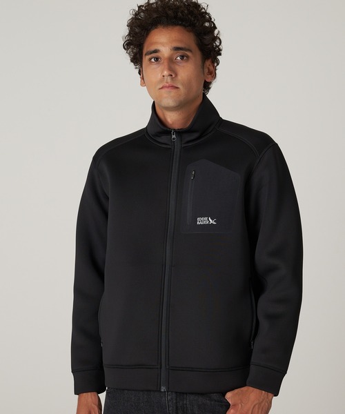 Eddie Bauer フルジップスウェット ネイビー トレーナー　ボア 00s Eddie Bauer （エディー・バウアー）公式オンライン通販サイト