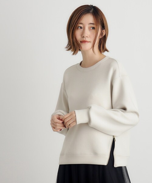 grove（グローブ）の「◆メタルサイドジッププルオーバー（Tシャツ/カットソー・レディース・ブラック/ブラウン系その他/ナチュラル・02/04/03/01/05）」の14枚目の写真