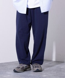 GEVACO | 【GEVACO/ゲバコ】リラックス 裏毛 ワイドスウェットパンツ ワンポイントロゴ(スウェットパンツ)