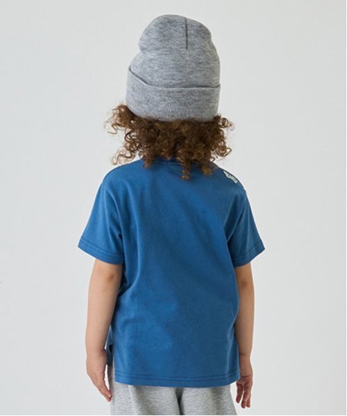 minimal(ミニマル)の「【the FOX】【防汚加工】サガラワッペンTEE(Tシャツ/カットソー・キッズ・オフホワイト/オレンジ/ブルー/パープル/フューシャピンク・100cm/110cm/120cm/130cm/140cm)」の9枚目の写真