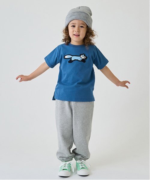 minimal(ミニマル)の「【the FOX】【防汚加工】サガラワッペンTEE(Tシャツ/カットソー・キッズ・オフホワイト/オレンジ/ブルー/パープル/フューシャピンク・100cm/110cm/120cm/130cm/140cm)」の10枚目の写真