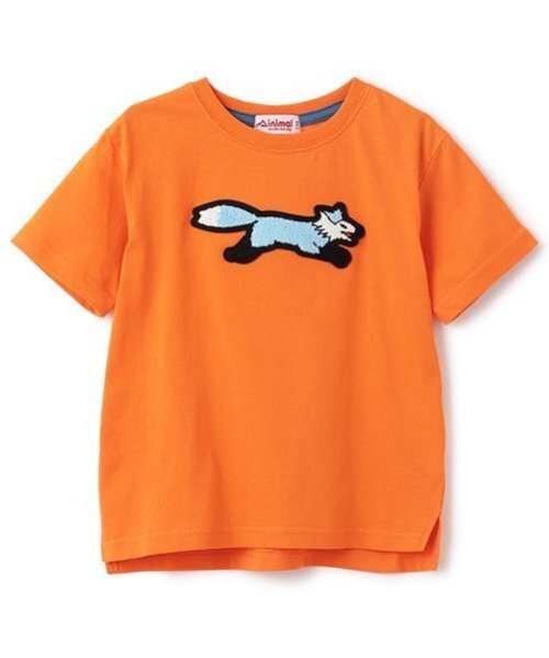 minimal(ミニマル)の「【the FOX】【防汚加工】サガラワッペンTEE(Tシャツ/カットソー・キッズ・オフホワイト/オレンジ/ブルー/パープル/フューシャピンク・100cm/110cm/120cm/130cm/140cm)」の21枚目の写真