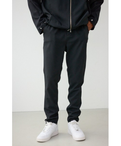 AZUL by moussy(アズールバイマウジー)の「ジョーゼットスリムパンツ(スウェットパンツ・メンズ・ブラック/グレー・MEDIUM/LARGE)」の2枚目の写真