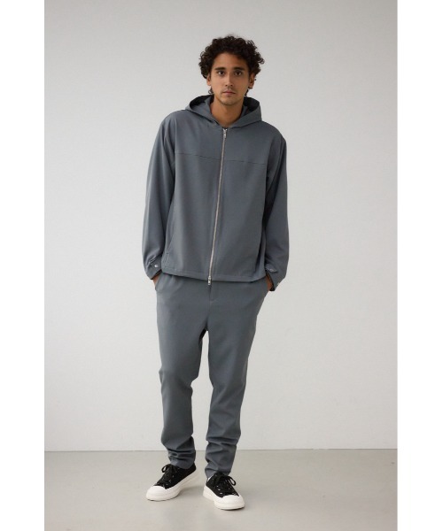 AZUL by moussy(アズールバイマウジー)の「ジョーゼットスリムパンツ(スウェットパンツ・メンズ・ブラック/グレー・MEDIUM/LARGE)」の15枚目の写真