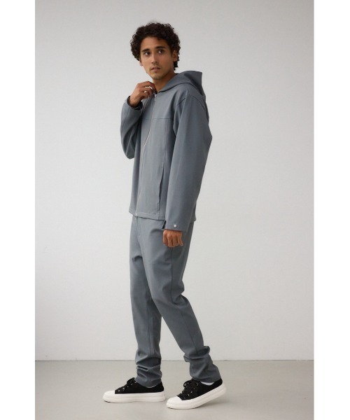 AZUL by moussy(アズールバイマウジー)の「ジョーゼットスリムパンツ(スウェットパンツ・メンズ・ブラック/グレー・MEDIUM/LARGE)」の16枚目の写真