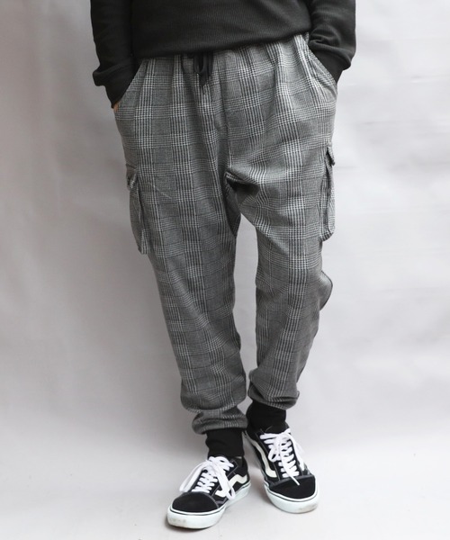 ８(eight)（エイト）の「ポンチサルエルカーゴパンツ（スウェットパンツ・メンズ・グレー系その他/グレー/ブラック/ネイビー/チャコールグレー/カーキ・X-LARGE/MEDIUM/SMALL/LARGE）」の21枚目の写真