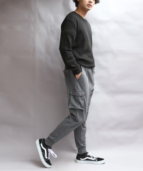 MARGARETHOWELL23AW 8 WALE COTTON パンツ