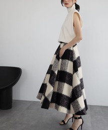 ELFRANK（エルフランク）の「【VERY 1月号掲載】ブロックチェック起毛