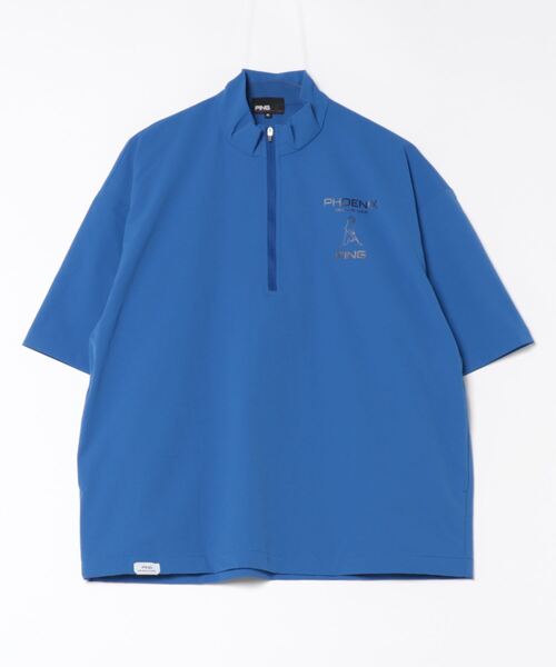 【セール】【PING APPAREL】半袖ハーフジップブルゾン <PERFORMANCE> (MENS)(ブルゾン)|PING(ピン) 【セール】【PING APPAREL】半袖ハーフジップブルゾン <PERFORMANCE> (MENS)(ブルゾン)|PING(ピン)