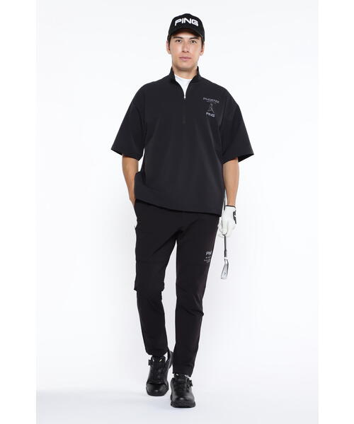 【セール】【PING APPAREL】半袖ハーフジップブルゾン <PERFORMANCE> (MENS)(ブルゾン)|PING(ピン) 【セール】【PING APPAREL】半袖ハーフジップブルゾン <PERFORMANCE> (MENS)(ブルゾン)|PING(ピン)