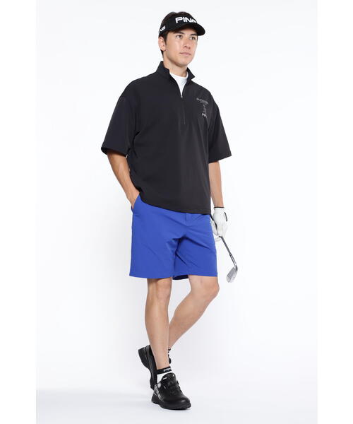 【セール】【PING APPAREL】半袖ハーフジップブルゾン <PERFORMANCE> (MENS)(ブルゾン)|PING(ピン) 【セール】【PING APPAREL】半袖ハーフジップブルゾン <PERFORMANCE> (MENS)(ブルゾン)|PING(ピン)