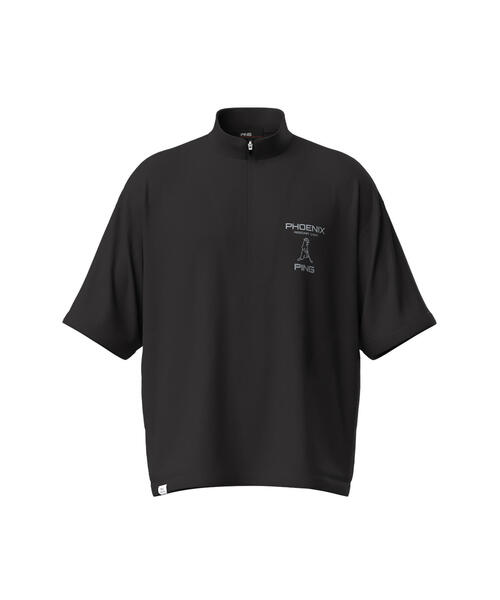 【セール】【PING APPAREL】半袖ハーフジップブルゾン <PERFORMANCE> (MENS)(ブルゾン)|PING(ピン) 【セール】【PING APPAREL】半袖ハーフジップブルゾン <PERFORMANCE> (MENS)(ブルゾン)|PING(ピン)