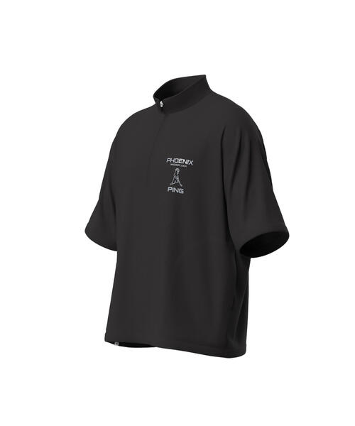 【セール】【PING APPAREL】半袖ハーフジップブルゾン <PERFORMANCE> (MENS)(ブルゾン)|PING(ピン) 【セール】【PING APPAREL】半袖ハーフジップブルゾン <PERFORMANCE> (MENS)(ブルゾン)|PING(ピン)