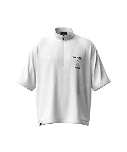 【セール】【PING APPAREL】半袖ハーフジップブルゾン <PERFORMANCE> (MENS)(ブルゾン)|PING(ピン) 【セール】【PING APPAREL】半袖ハーフジップブルゾン <PERFORMANCE> (MENS)(ブルゾン)|PING(ピン)