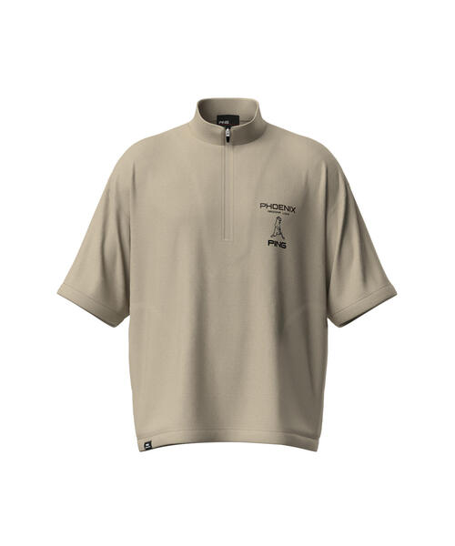 【セール】【PING APPAREL】半袖ハーフジップブルゾン <PERFORMANCE> (MENS)(ブルゾン)|PING(ピン) 【セール】【PING APPAREL】半袖ハーフジップブルゾン <PERFORMANCE> (MENS)(ブルゾン)|PING(ピン)