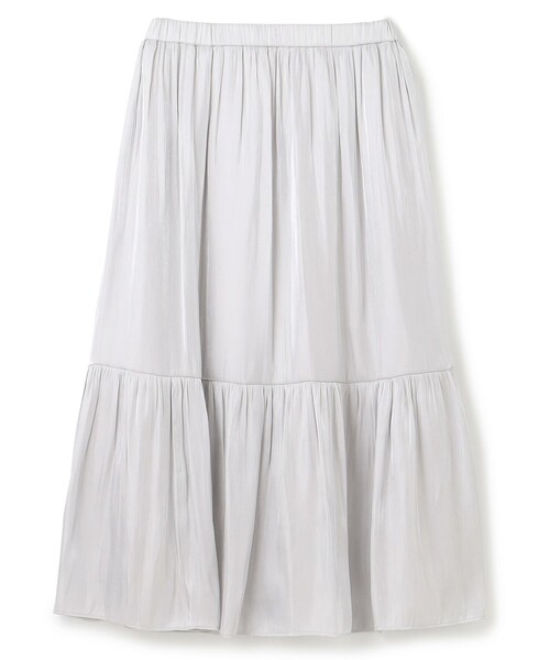 UNFILO（アンフィーロ）の「シャイニースカート（スカート・レディース・スカイブルー系/グレー系/ブラック系5/ゴールド系/シルバー系・MEDIUM/SMALL/X-SMALL）」の4枚目の写真