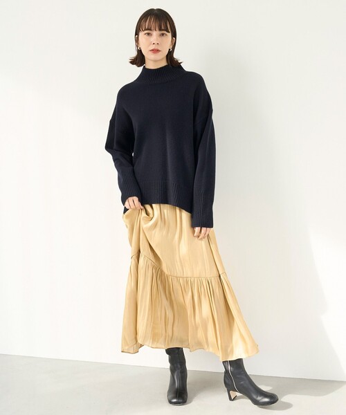 UNFILO（アンフィーロ）の「シャイニースカート（スカート・レディース・スカイブルー系/グレー系/ブラック系5/ゴールド系/シルバー系・MEDIUM/SMALL/X-SMALL）」の5枚目の写真