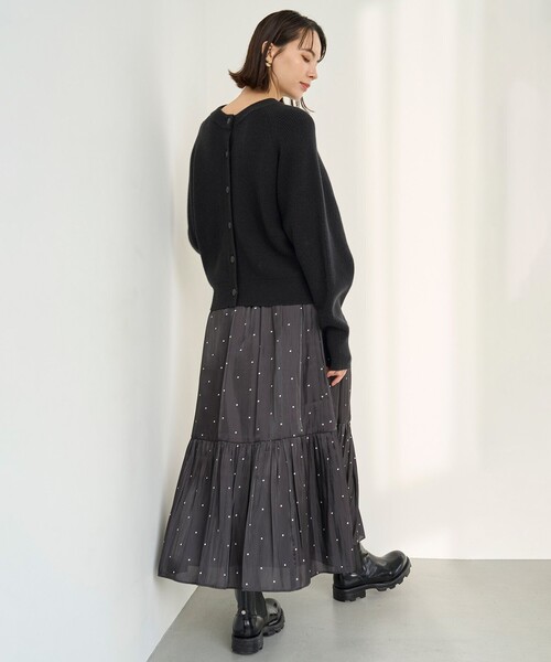 UNFILO（アンフィーロ）の「シャイニースカート（スカート・レディース・スカイブルー系/グレー系/ブラック系5/ゴールド系/シルバー系・MEDIUM/SMALL/X-SMALL）」の11枚目の写真