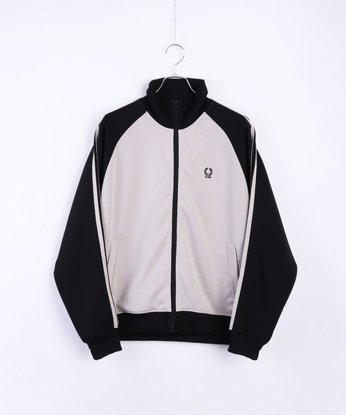 WESTSEA（ウエストシー）の「ラグランスリーブ トラックジャケット 肩ライン ワンポイント刺繍（ジャージ・メンズ・ワインレッド/ネイビー/ネイビー系/ブラック・M/L）」の5枚目の写真