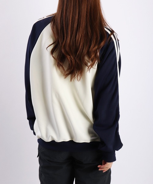 WESTSEA（ウエストシー）の「ラグランスリーブ トラックジャケット 肩ライン ワンポイント刺繍（ジャージ・メンズ・ワインレッド/ネイビー/ネイビー系/ブラック・M/L）」の11枚目の写真