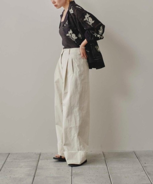 パンツ TODAYFUL Cotton Wide Pants セール】Cotton Wide Pants（その他パンツ）｜TODAYFUL
