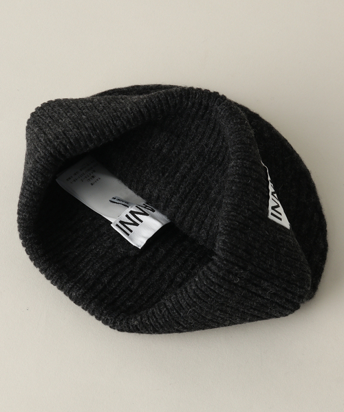 セール】【GANNI / ガニー】Light Structured Rib Knit Beanie