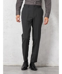 【ストレッチ】パンツ ノータック【セットアップ商品有】ウォッシャブル ウエストゴム仕様 グレンチェック TOKYO RUN 通年