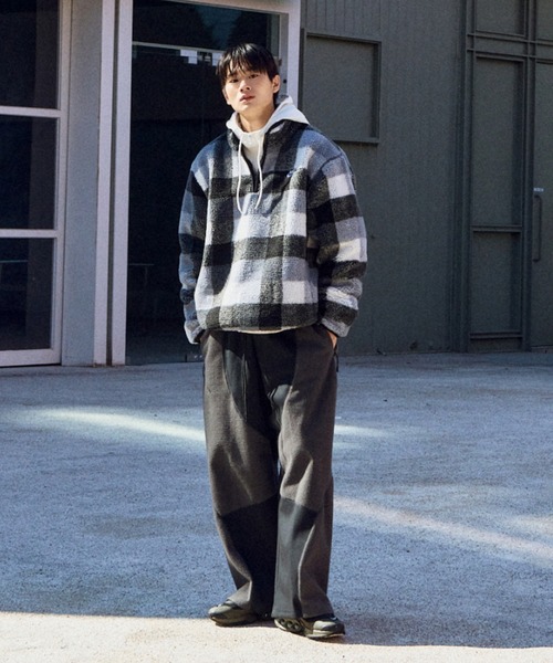 NIKE（ナイキ）の「ナイキ クラブ メンズ ウィンタライズド ハーフジップ / Nike Club Men's Winterized Half-Zip FZ0898-010 Black（その他トップス・メンズ・ブラック・S/M/L/2XL/XL）」の12枚目の写真