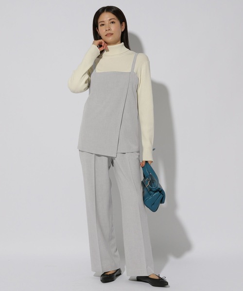 Elura（エルーラ）の「スリムウォームキャミ/249475（キャミソール・レディース・ブラック系その他/ダークネイビー/ライトグレー・FREE）」の6枚目の写真