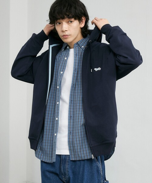 coen(コーエン)の「【ストライプ/チェック柄】アソートパターンブロードシャツ(シャツ/ブラウス・メンズ・ライトブルー/ダークグリーン/コバルトブルー/クリーム・XL/L/M)」の5枚目の写真