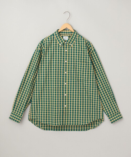 coen(コーエン)の「【ストライプ/チェック柄】アソートパターンブロードシャツ(シャツ/ブラウス・メンズ・ライトブルー/ダークグリーン/コバルトブルー/クリーム・XL/L/M)」の12枚目の写真