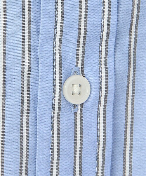 coen(コーエン)の「【ストライプ/チェック柄】アソートパターンブロードシャツ(シャツ/ブラウス・メンズ・ライトブルー/ダークグリーン/コバルトブルー/クリーム・XL/L/M)」の22枚目の写真