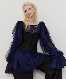 LA BELLE ETUDE | 2WAYボリュームスリーブブラウス(シャツ/ブラウス)