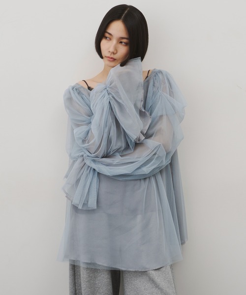 2WAYボリュームスリーブブラウス – LA BELLE ETUDE online store
