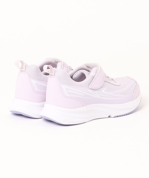 瞬足（シュンソク）の「【瞬足】防水設計スクールスニーカー（スニーカー・キッズ・ラベンダー/サックスブルー・19.0cm/20.0cm/21.0cm/21.5cm/22.0cm/22.5cm/23.0cm/23.5cm/19.5cm/20.5cm）」の3枚目の写真