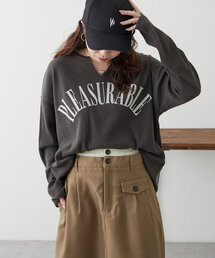 【UNISEX】サーマルロゴプルオーバー