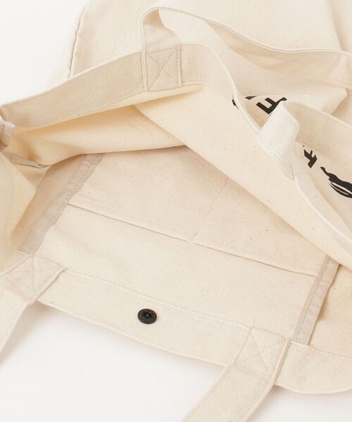 KRIFF MAYER（クリフメイヤー）の「KRIFF MAYER キャンバス トートバッグ 男女兼用（トートバッグ・メンズ・アイボリー/ブラック・FREE）」の15枚目の写真