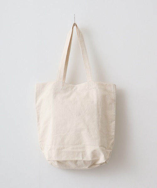 KRIFF MAYER（クリフメイヤー）の「KRIFF MAYER キャンバス トートバッグ 男女兼用（トートバッグ・メンズ・アイボリー/ブラック・FREE）」の6枚目の写真