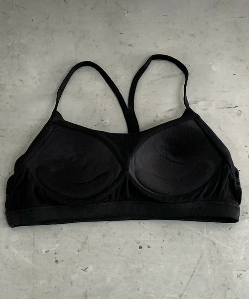 lilful(リルフル)の「【スタイルアップ効果抜群!】【カップ付きインナーキャミセットアイテム】コンパクト ラウンドデザイン ヘンリーネック レイヤードトップス(Tシャツ/カットソー・レディース・ホワイト/ブラック/チャコール/グレー・F)」の21枚目の写真