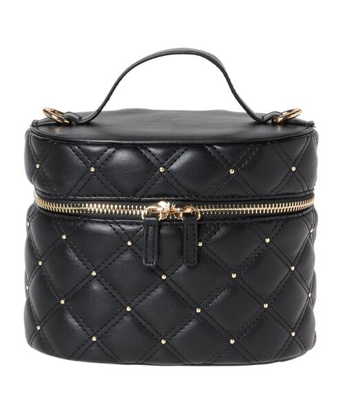 INGNI(イング)の「キルティングバニティ/A(ショルダーバッグ・レディース・ブラック/アイボリー・ONE SIZE)」の6枚目の写真