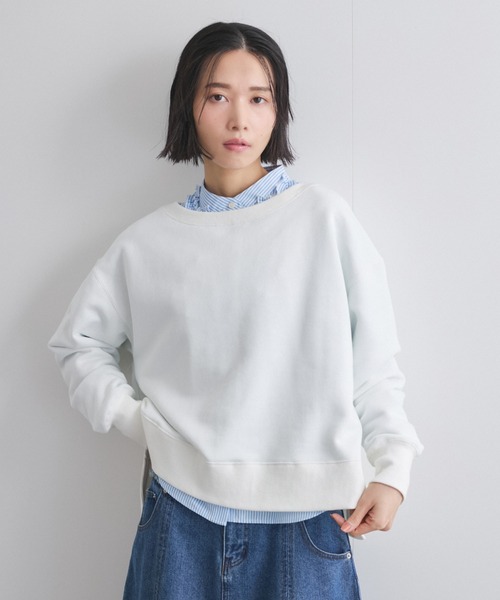 VICKY / ビッキー スポンディッシュオーバーサイズプルオーバー≪手洗い可能≫ スポンディッシュオーバーサイズプルオーバー≪手洗い可能