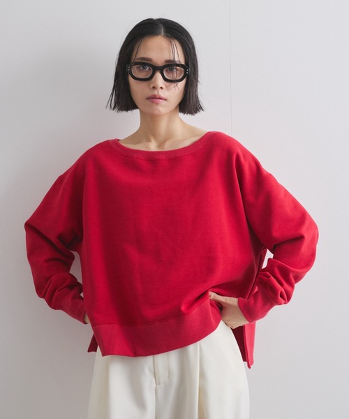 ボートネック裏毛プルオーバー BABYLONE｜ボートネック裏毛プルオーバー | Rakuten Fashion