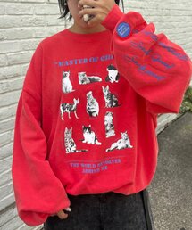 SOUNDSGOOOOD | 【SOUNDS GOOOOD】プリント刺繍ヴィンテージスウェット(スウェット)