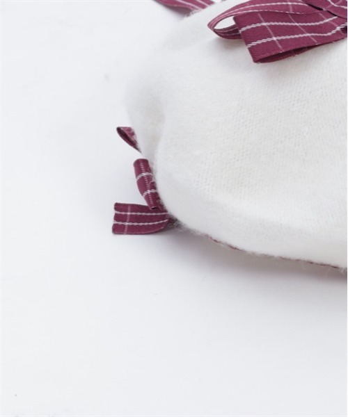 axes femme POETIQUE（アクシーズファムポエティック）の「ガーリーフェルトベレー（ハンチング/ベレー帽・レディース・ホワイト・FREE）」の6枚目の写真