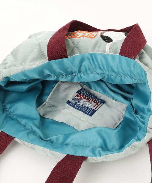 HOUSTON(ヒューストン)の「HOUSTON / SATIN EFFECT BAG(CAT) / 6007W(ショルダーバッグ・レディース・ネイビー/ミント/ピンク・ONESIZE)」の6枚目の写真