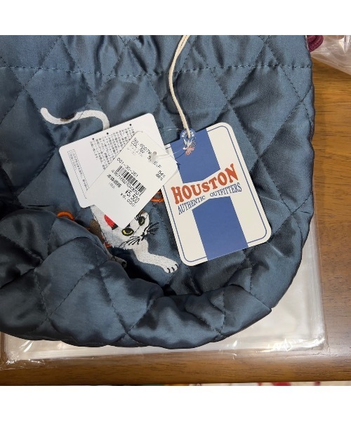 HOUSTON(ヒューストン)の「HOUSTON / SATIN EFFECT BAG(CAT) / 6007W(ショルダーバッグ・レディース・ネイビー/ミント/ピンク・ONESIZE)」の19枚目の写真