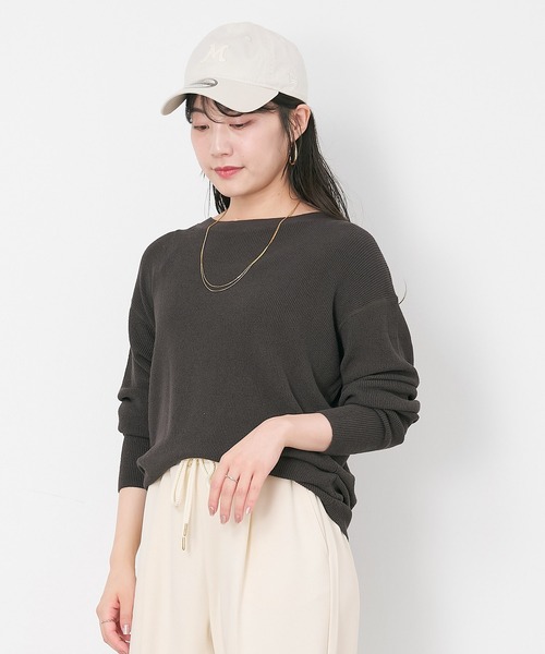 NEW ERA（ニューエラ）の「【NEW ERA×MICA&DEAL】"M"ロゴコラボレーションCAP-9TWENTY（キャップ・レディース・ベージュ/ネイビー/アイボリー/グレイッシュベージュ・FREE）」の22枚目の写真